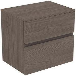 Wastafelmeubel 602x440x558mm dark elm 2 laden Finesse