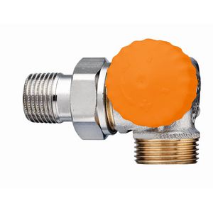 Afsluiter thermostatisch dynamisch ECLIPSE dubbelhaaks rechts DN15 1/2"x3/4"bt.