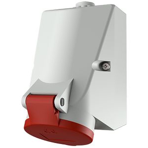 Wandcontactdoos 16A 4-polig 6H 400V IP44 TwinCONTACT