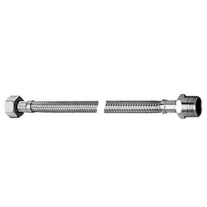 Flexibele aansluitslang CLEAN-FIX-S 1000mm 1/2 "wartel x 1/2"bu.dr. chroom