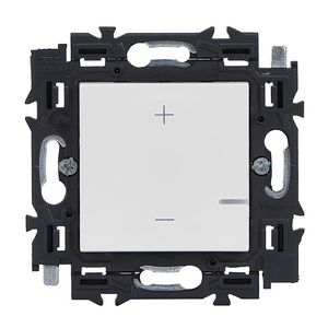 Dimmer 2-draads klauwen 2 modulen wit Valena Next