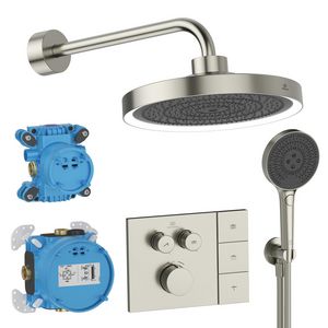 Inbouwdoucheset silver storm (rvs-look) Ceratherm Navigo