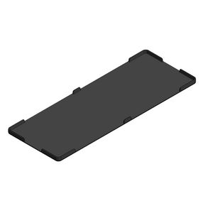 Onderlegmat PVC dak 250x75mm tbv rubberen tegeldr