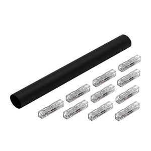Kabelreparatieset voor mantelkabels Doorgang zwart