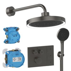 Inbouwdoucheset magnetic grey Ceratherm Navigo