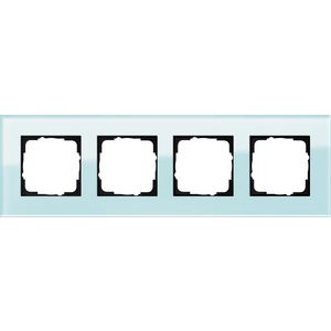 Afdekraam 4-v Gira Esprit gl.mint