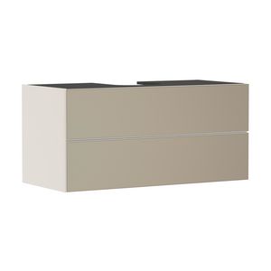 Onderkast Sand Matt beige / front patterned bronze 1180x550mm 2x la voor consoles Xevolos E 54194390