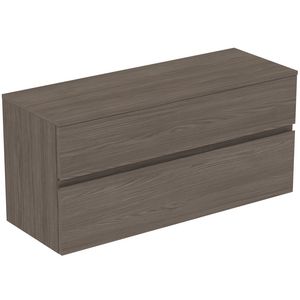 Wastafelmeubel 1202x440x558mm dark elm 2 laden Finesse