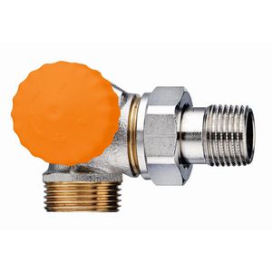 Afsluiter thermostatisch dynamisch ECLIPSE dubbelhaaks links DN15  1/2"x3/4"bt.