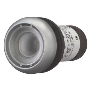 Drukknop compact vlak zonder toetsplaat terugverend 0no/1nc