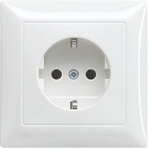 Wandcontactdoos ra vpl inb SI-B-alpinwit (20 EUJR-914)