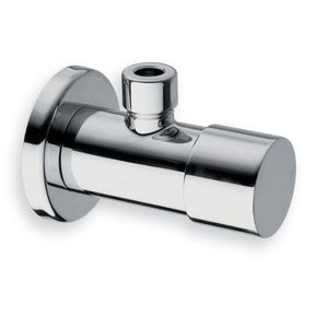 Opbouwdouchekraan chroom met roset achter/onderaansluiting z