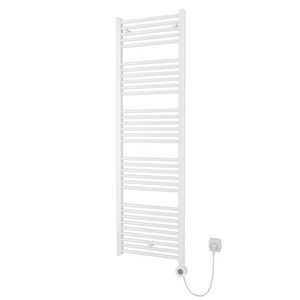 Elektrische radiator SCALA 1615x500mm 700W wit 25cm snoer incl. digitale thermostaat