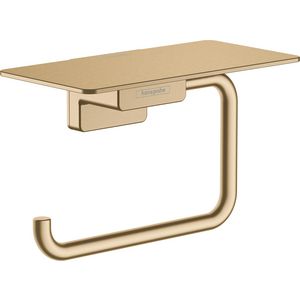 AddStoris closetrolhouder+planchet brushed bronze