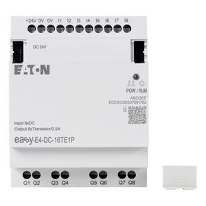 Easy E4, I/O-uitbreiding, 24V DC, 24V AC, 8DI, 8DQ transisto