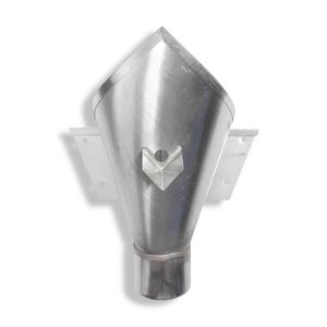 Vergaarbak zink Trechter XL model 100mm