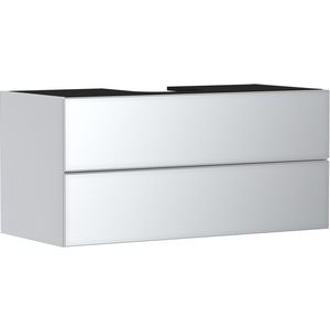 Onderkast mat wit / front metalic wit 1180x550mm 2x la voor consoles Xevolos E 54193320