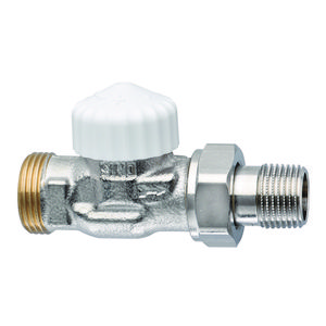 Afsluiter therm. V-exact II recht 1/2" x 3/4" VVE=20