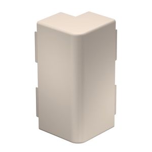 Buitenhoek 60x210mm polyvinylchlorid creme wit 9001 VVE=2