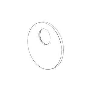 Rozet v. douche 150x9mm chr 091102251-00