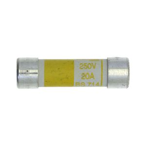 Zekering hoge snelh. 20 A AC 250V DC 250V 14x51mm BS VVE=10