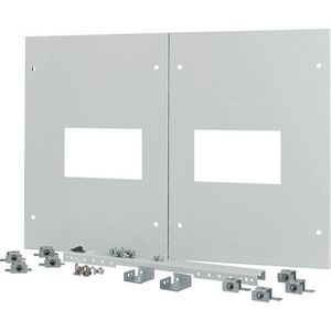 XT-XP Frontplaat 2xNZM4 vast HxB=550x1000mm
