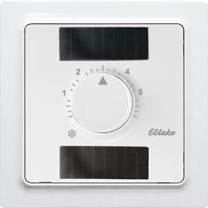 Draadloze EnOcean temperatuurregelaar m. zonnecel&batterij,s