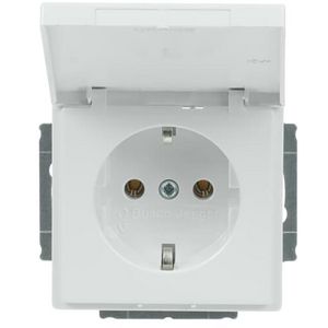 Wandcontactdoos ra Centraalplaat kd inb s-studiowit (20 EUK-84)