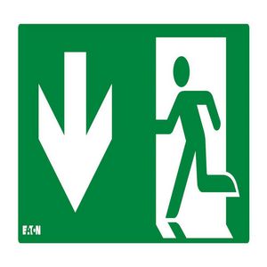 Inlegpictogram CrystalWay 30m ISO C pijl omlaag