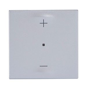 Dimmer 3-draads 0-150W 2 modulen ALU Mosaic
