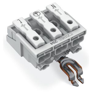 Kroonklem Drukknop extern HA PE-klikcontact 294-4323 VVE=500