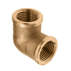 Draadknie messing 2.1/2" (2x bn.)