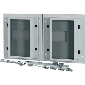 XT-XP Frontplaat 2xNZM4 IP55 vast HxB=550x1000mm