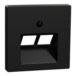 Centraalplaat RJ45-aansluiting 2-voudig Gerecycled kunststof