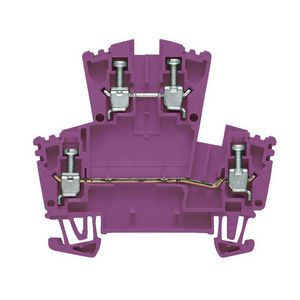 Klemrail violet 2.5mm² 400 V, VVE=100