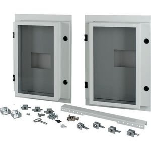XT-XP Frontplaat 2xNZM4-XMV IP55 vast HxB=550x1000mm