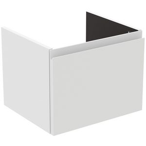 Wastafelmeubel 480x409x370mm matt white 1 lade Finesse