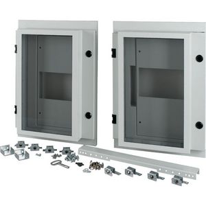 XT-XP Frontplaat 2xNZM4 IP55 uitrijdbaar HxB=550x800mm