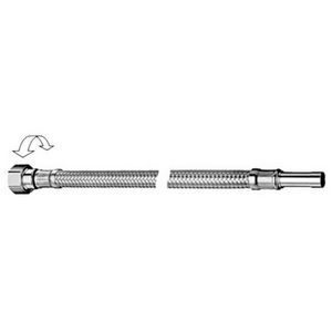 Flexibele aansluitslang CLEAN-FLEX-S 300mm 3/8" wartel x spie 10mm chroom