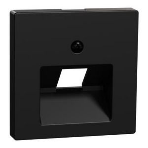 Centraalplaat RJ45-aansluiting 1-voudig Gerecycled kunststof