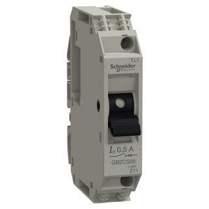 Stuurstroomautomaat 1P 0,5A TeSys GB12 VVE=6