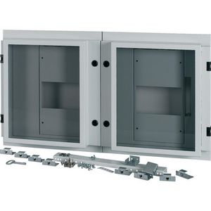 XT-XP Frontplaat 2xNZM4 IP55 uitrijdbaar HxB=550x1000mm