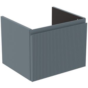 Wastafelmeubel 480x409x370mm matt ashblue 1 lade Finesse