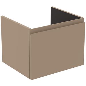 Wastafelmeubel 480x409x370mm mat greige 1 lade Finesse