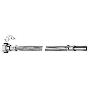 Flexibele aansluitslang CLEAN-FLEX-S 500mm 1/2" wartel x spie 10mm chroom