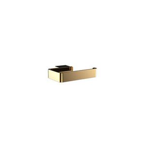 Loft toiletrolhouder zonder klep vast gold