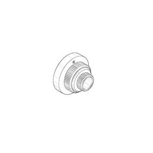 Bevestiging kapmontage 35x26,5mm Champagne (22kt Goud)