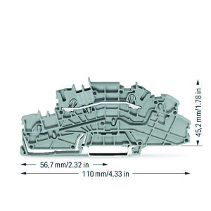 Etage installatieklem bedieningsopening 2,5mm² 6650 VVE=50