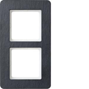 Afdekraam 2-v berker Q.7 leisteen