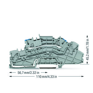 Etage installatieklem bedieningsopening 2,5mm² 6651 VVE=50
